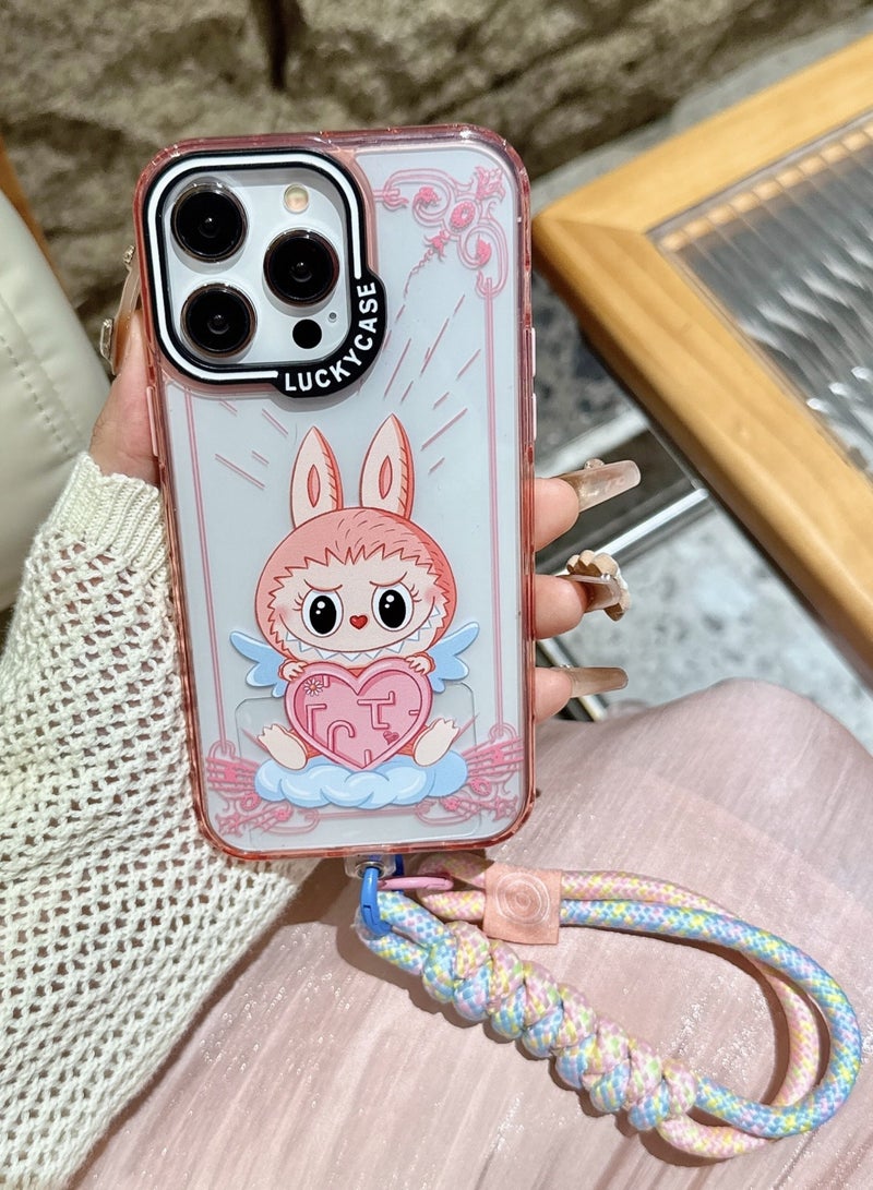 لابوبو ايفون 16 برو ماكس حالة هاتف أنيقة و لطيفة حالة هاتف 16 برو ماكس - Image 1