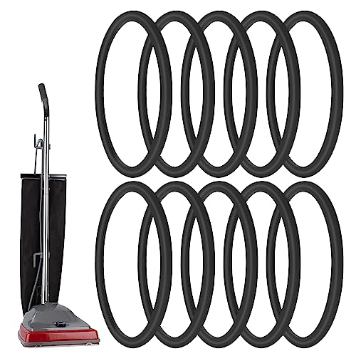 KeeTidy Vacuum Belt, 10 Pack Belt 30563B Round Vacuum Cleaner Belts Upright Vacuum Belt Compatible with Sanitaire Eureka Vacuum Cleaner, Style RD, SC679K C2094 Belt - Image 1