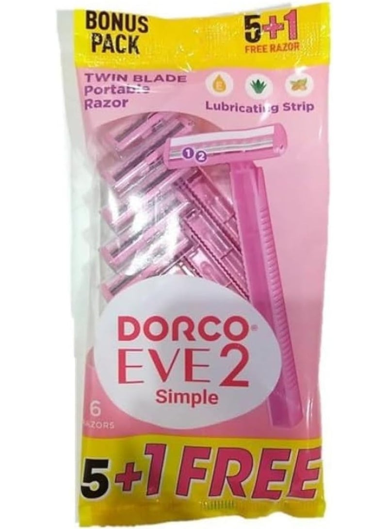 DORCO EVE 2 PLUS 5+1