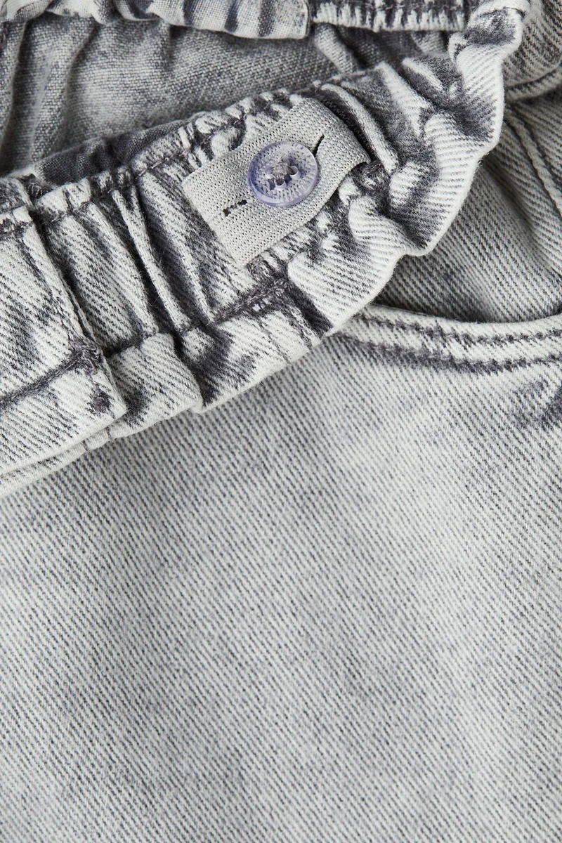 H&M Relaxed paperbag jeans