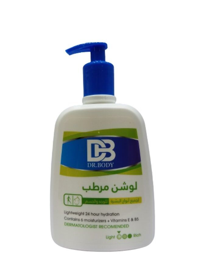 DR.BODY Two Pieces of Thai Moisturizing Lotion for Face and Body Contains Vitamins E and B5 Recommended by Dermatologists Suitable for All Skin Types 24 Hours of Instant and Long Acting Hydration - Image 2