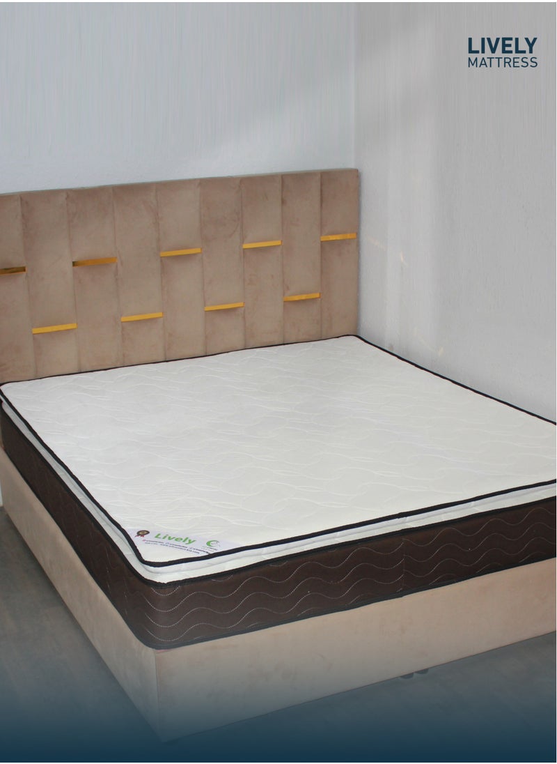 Art Comfort Lively | King-size mattress with a 29 cm height, crafted from high-quality materials to provide exceptional comfort, perfect body support, and a relaxing sleep experience, measuring 180x190 cm.  - Image 5