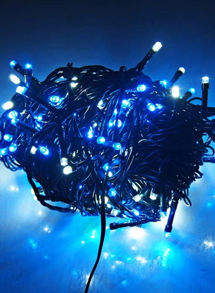 Dreamzon Low Voltage Water Resistance String Lights Blue 50 meter  - Image 2