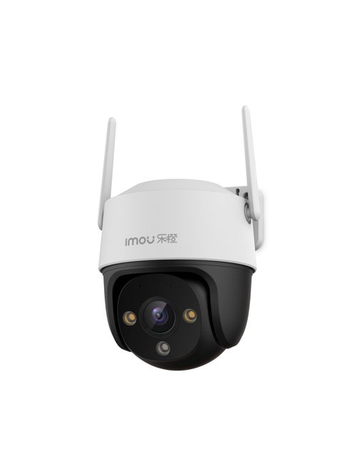 كاميرا Imou Cruiser SE+ 1080P FHD Pan/Tilt WIFI خارجية 360 درجة، تتبع ذكي، إنذار ضوئي وصوت، مقاومة للطقس IP66، رؤية ليلية بالألوان الكاملة، ميكروفون مدمج، نقطة اتصال مدمجة