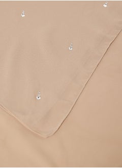 Khizana Diamante Detail Long Hijab Scarf  - Image 2