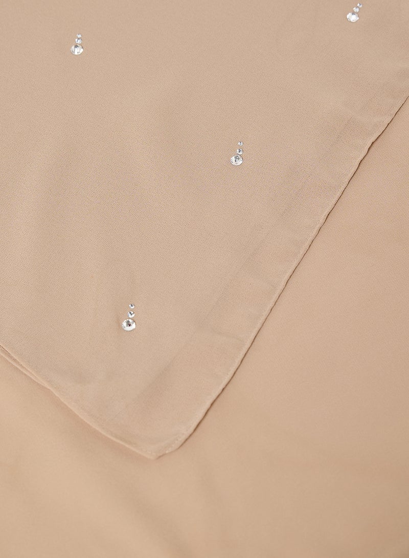 خزانة وشاح حجاب طويل بتفاصيل ديامانتي - Image 2