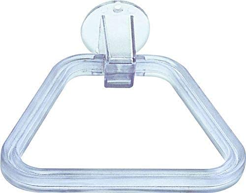 Vijay Traingular Towel Ring Napkin Ring Bathroom Towel Holder Towel Hanger Bathroom Accessories Triangular Shaped Towel Ring for Bathroom Combo Pack Pack of 6 