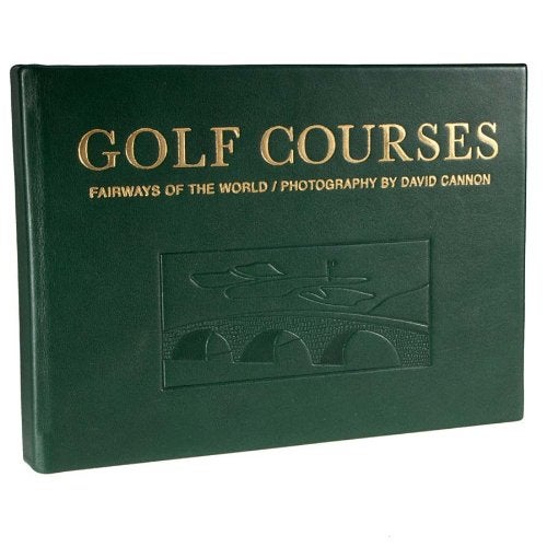 Golf Courses Fairways Of The World Photography Leather Bound Book