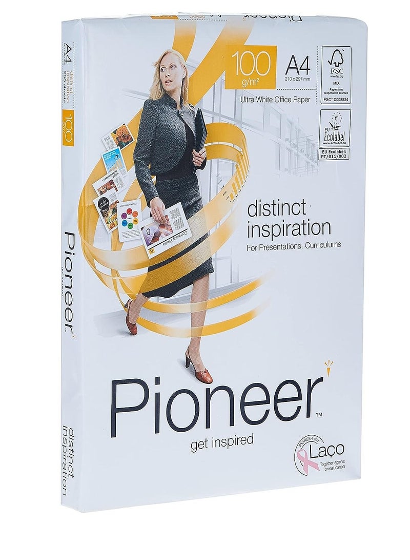 Pioneer A4 210mm x 297mm 100gsm FSC 250 Sheets per Ream - Image 2