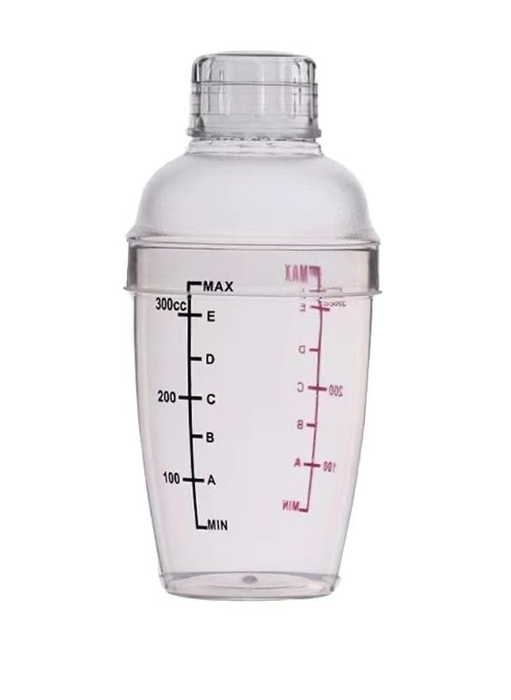 Baimao Double Scale Clear Cocktail Shaker 300ml  - Image 1