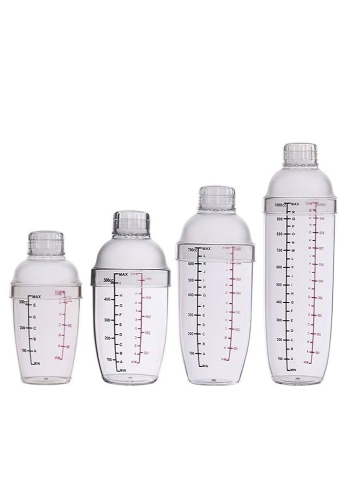 Baimao Double Scale Clear Cocktail Shaker 300ml  - Image 2