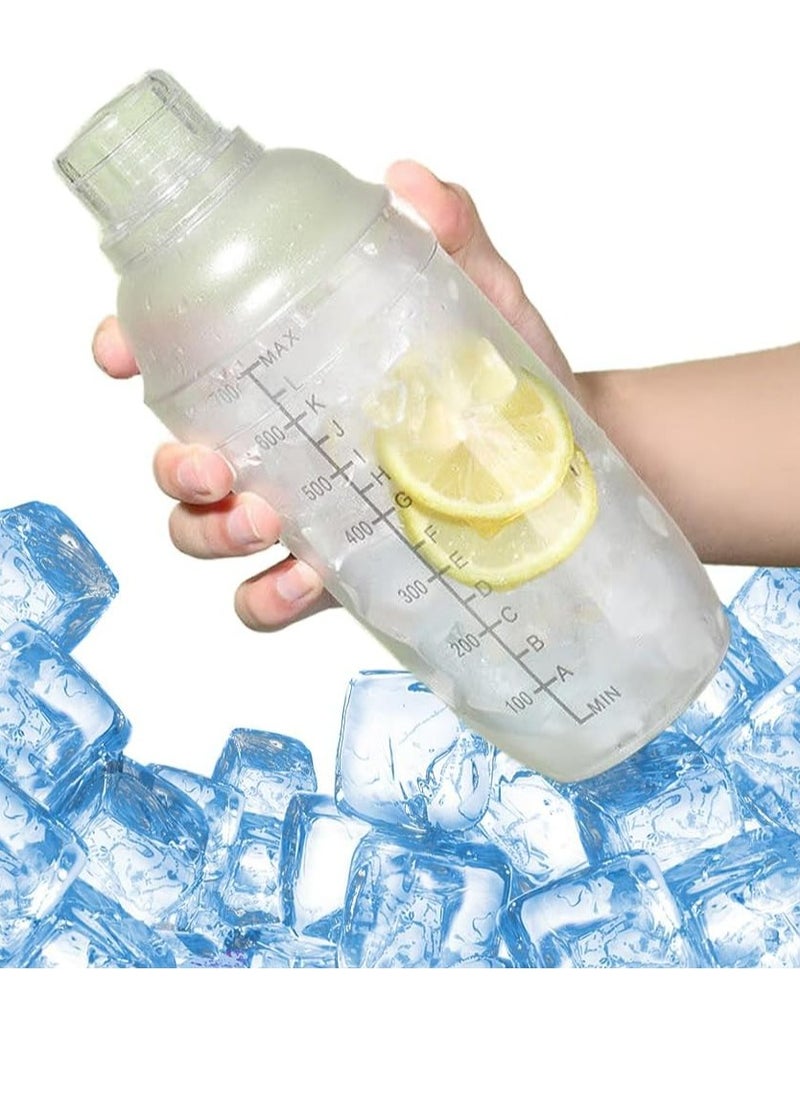 Baimao Double Scale Clear Cocktail Shaker 300ml  - Image 5