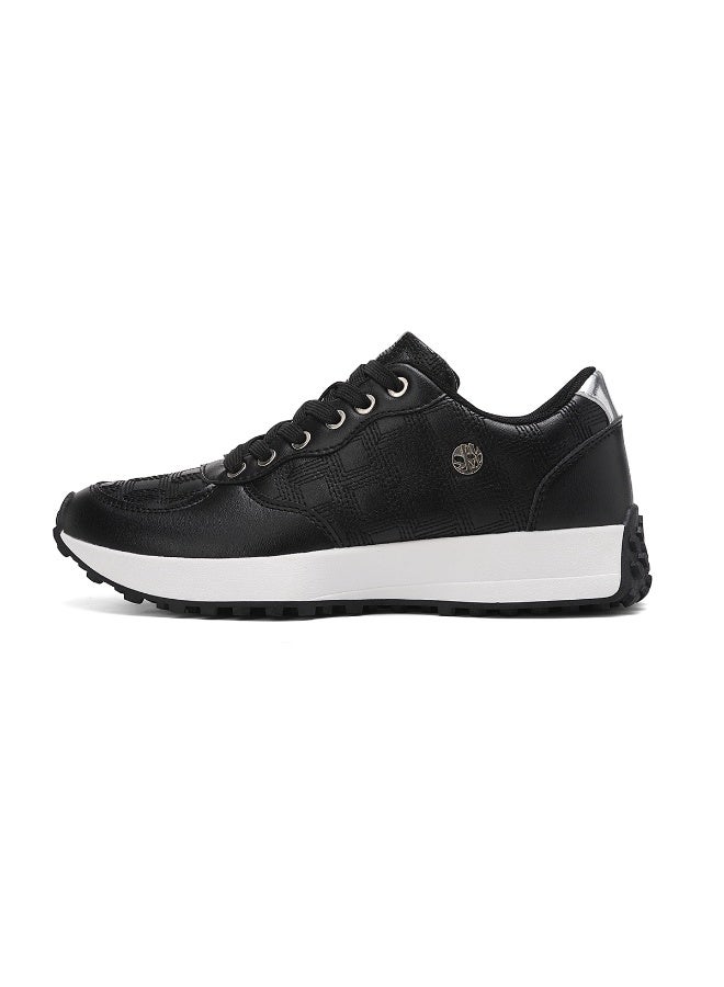 Sky View Womens Sneakers Lace-Up  Non-Slip Sole,  Running, Daily Errands Stylish & Comfortable, Casual Fashion Lightweight for Work Travel - Image 2