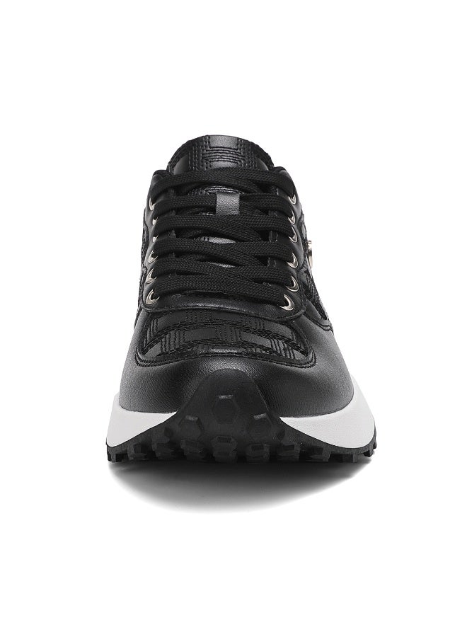 Sky View Womens Sneakers Lace-Up  Non-Slip Sole,  Running, Daily Errands Stylish & Comfortable, Casual Fashion Lightweight for Work Travel - Image 5