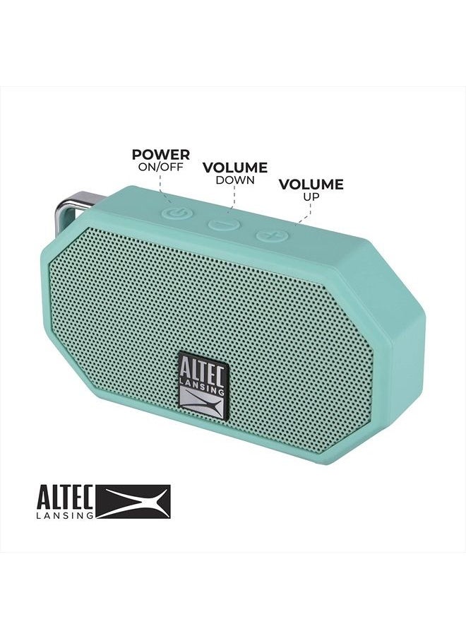 Altec Lansing - Mini H2O - Waterproof Bluetooth Speaker, IP67 Certified & Floats in Water, Compact & Portable Speaker for Hiking, Camping, Pool, and Beach - Image 1