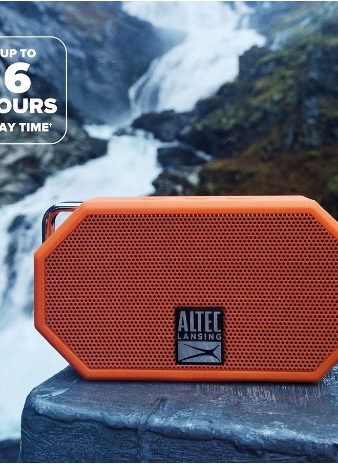 Altec Lansing - Mini H2O - Waterproof Bluetooth Speaker, IP67 Certified & Floats in Water, Compact & Portable Speaker for Hiking, Camping, Pool, and Beach - Image 1