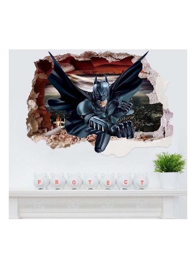 Bluejw Broken Wall Batman Spiderman Wall Sticker for Kids Children Room Home Décor  - Image 5