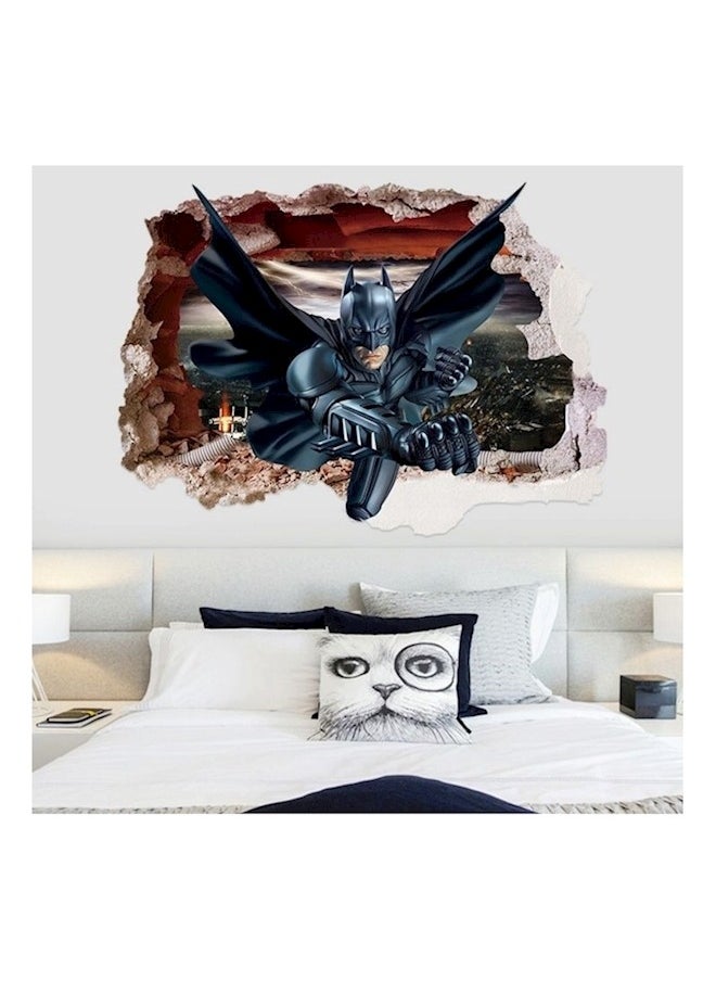 Bluejw Broken Wall Batman Spiderman Wall Sticker for Kids Children Room Home Décor  - Image 2