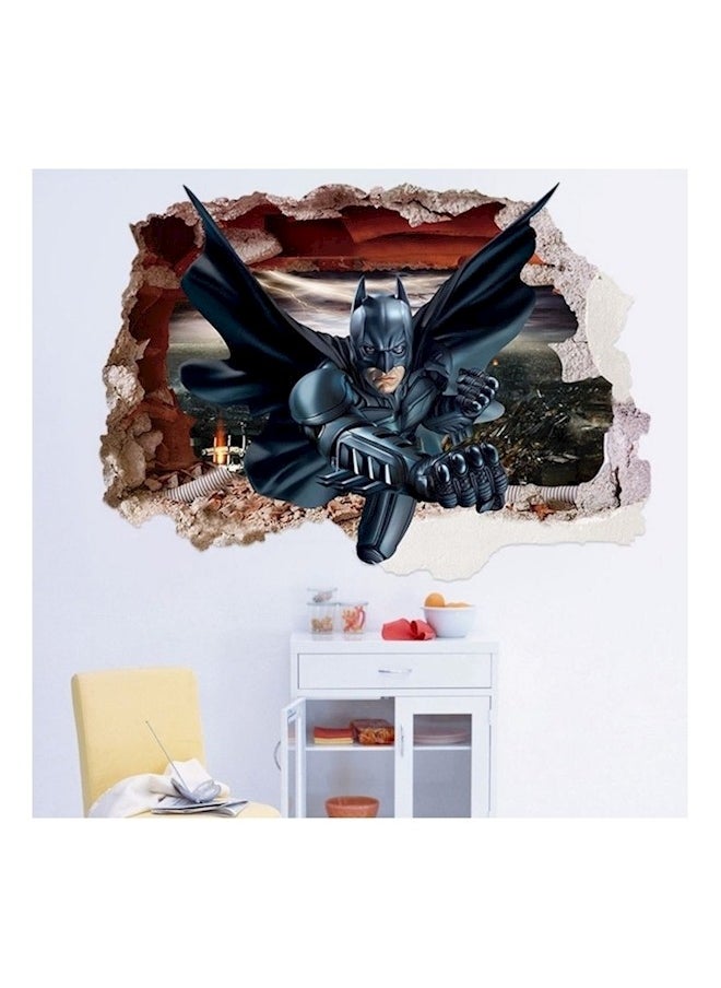 Bluejw Broken Wall Batman Spiderman Wall Sticker for Kids Children Room Home Décor  - Image 3