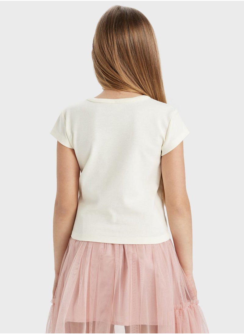 DeFacto - Slim Fit Short Sleeve T-Shirt - Image 1