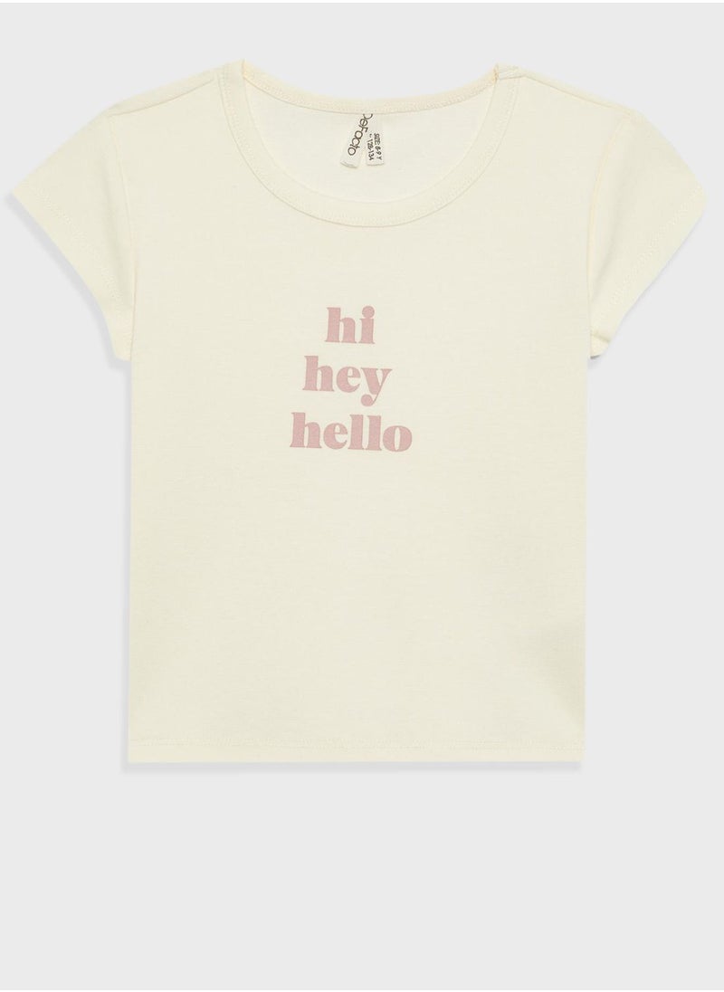 DeFacto - Slim Fit Short Sleeve T-Shirt - Image 1
