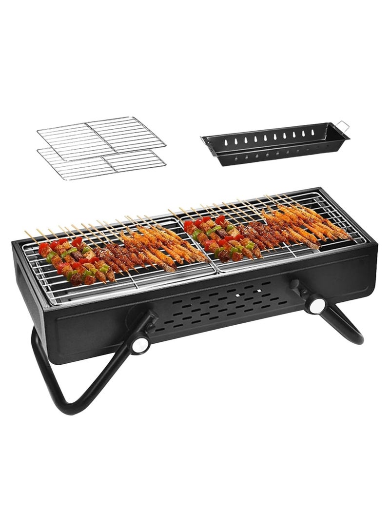 DubaiGallery Camping Grill, Portable Smokeless Grill, Compact Camping Grill, Smokes- Camping Grill, Outdoor Smokeless Grill, Folding Smokeless Grill, Refer to description - Image 4
