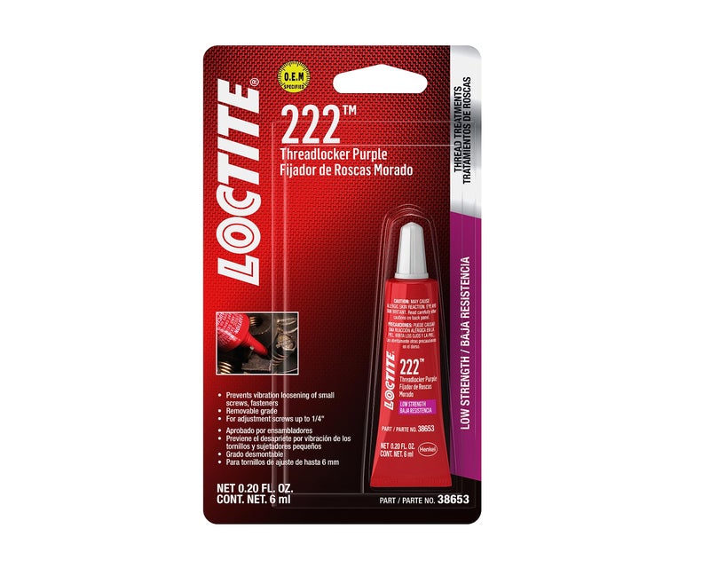 Loctite لوكتايت 38653 222 لاصق خيوط منخفض القوة - 6 مل - Image 3