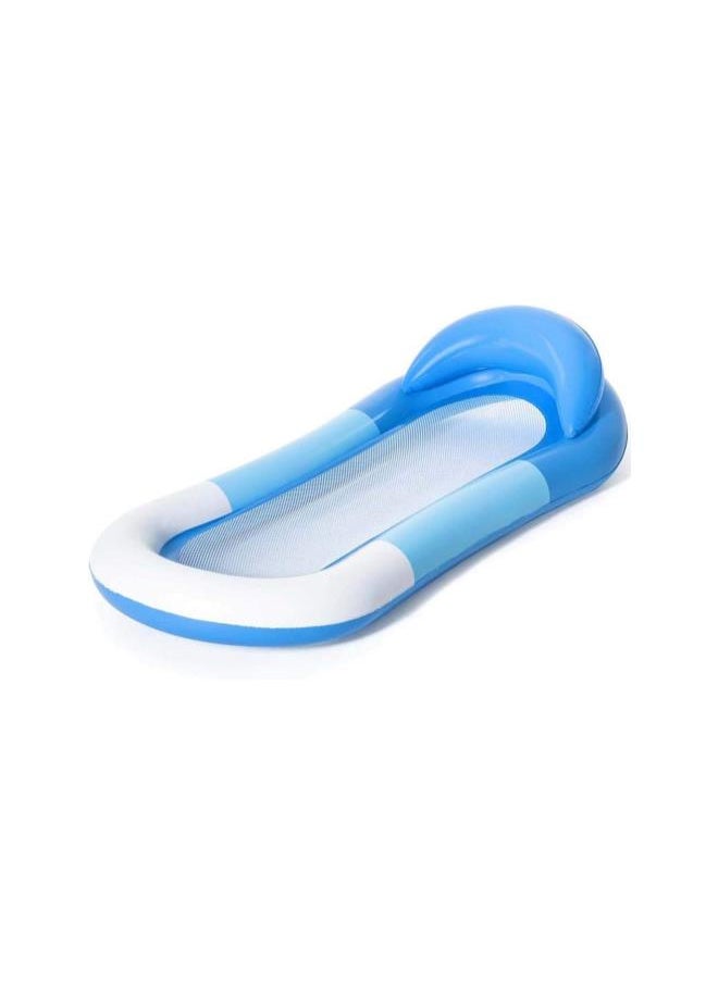 Generic - Floating Hammock with mesh,Inflatable Pool Float Water Lounge Floating Row,Comfortable Inflatable Swimming Pools Lounger, Water Hammock Lounge,66 x 33 inch - Image 1