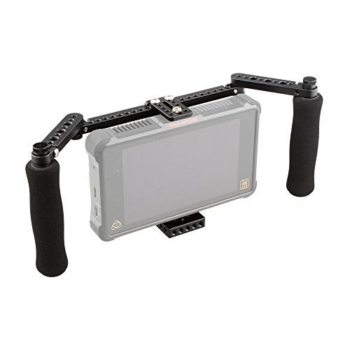 CAMVATE Monitor Cage with Adjustable Handles for 5 inch and 7 inch LCD Monitors 1871 - Image 1