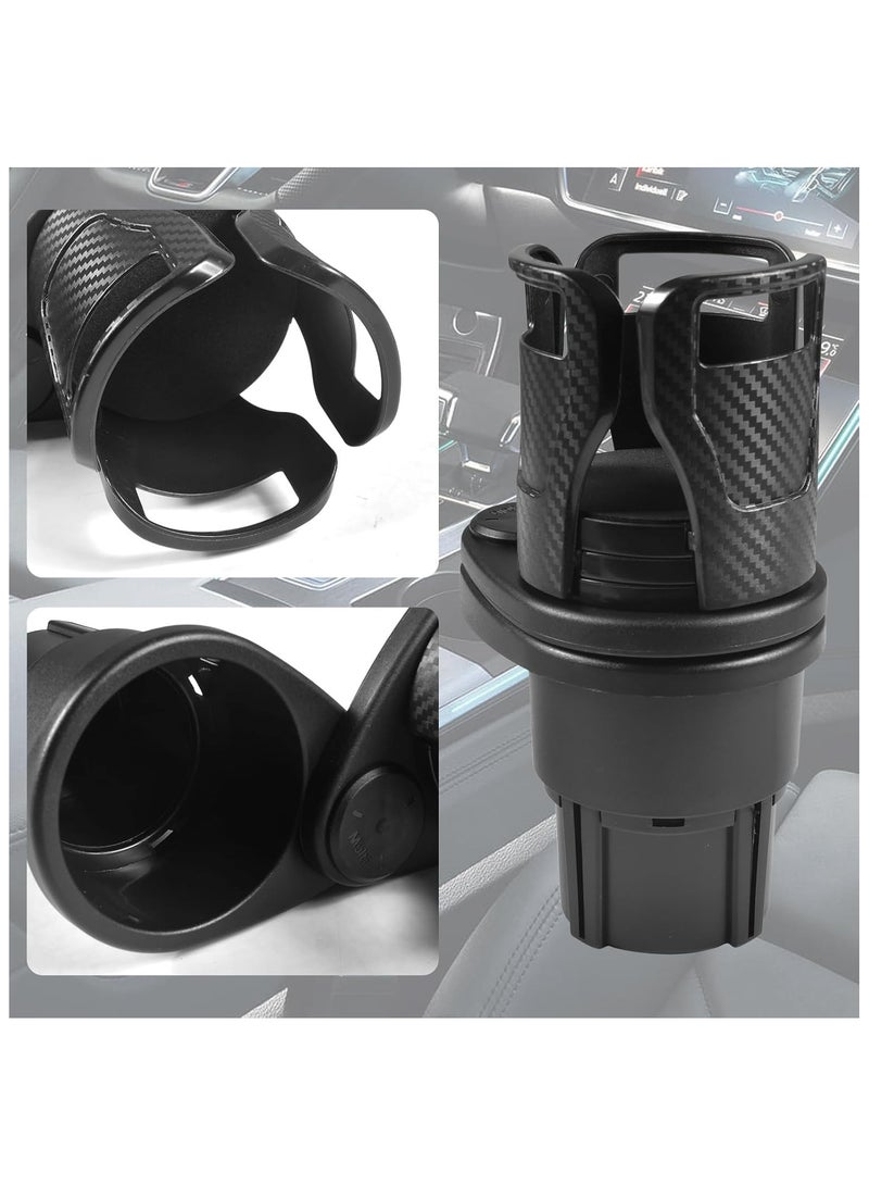 Rotatable Dual Car Cup Holder – Black - Image 4