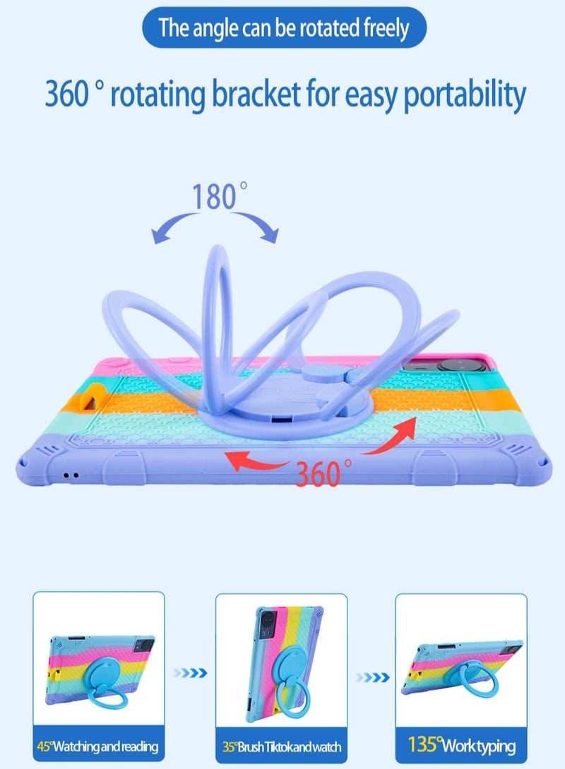 general Kids Case Compatible with Teclast T65 Max 13 inch 2024 Tablet, 360° Rotatable Handle Stand Shatter-Resistant Drop-Proof Slim Cover Shell - Image 3