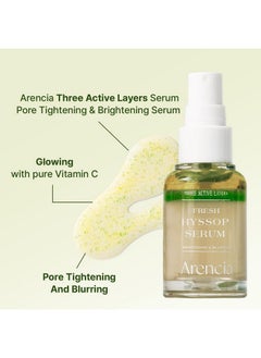 arencia Arencia Fresh Hyssop Spray Serum Mist - Anti-aging, Deep Hydration, Anti Wrinkle, All in One Care - Korean Skincare  - Image 2