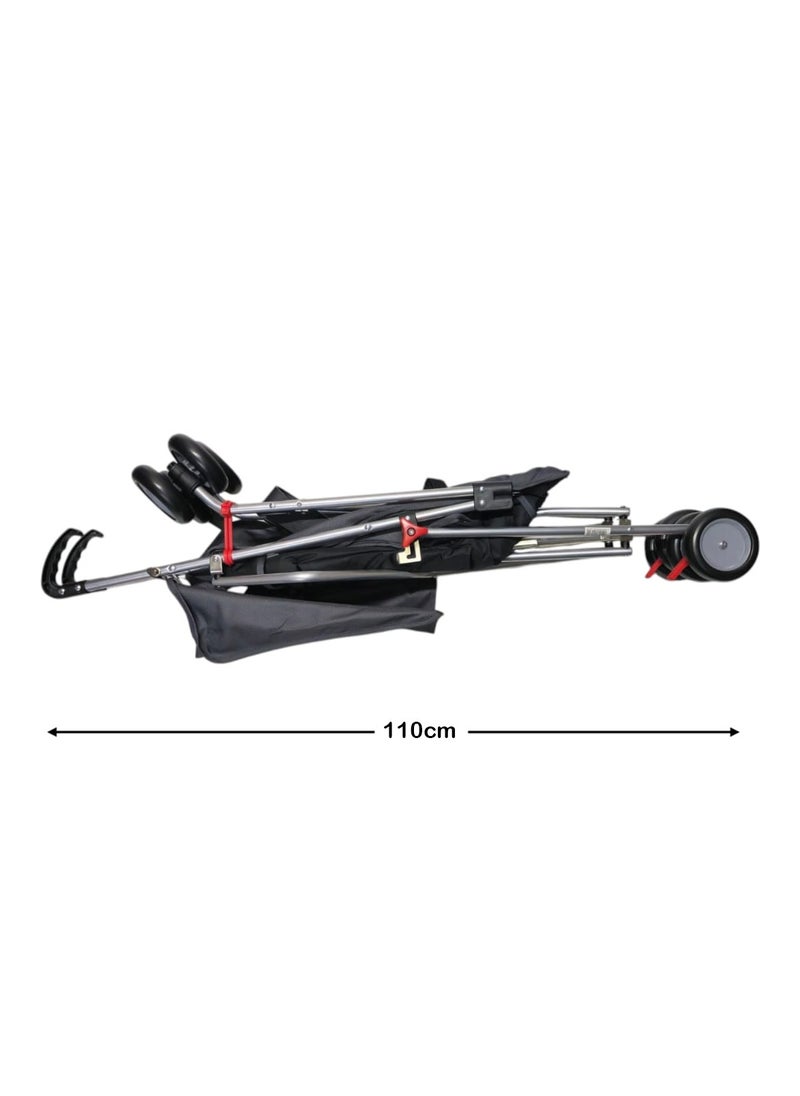 Slim Umbrella Stroller 4 Wheels 2 Positions Supports up to 15Kg