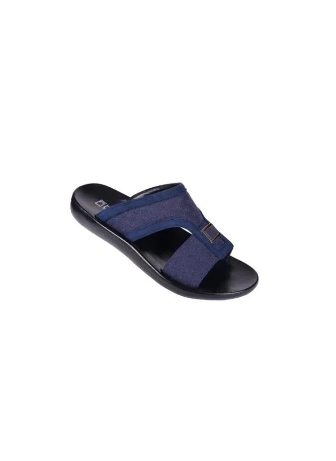 barjeel uno 008-3565 Barjeel Mens Arabic Sandals 63102 Navy