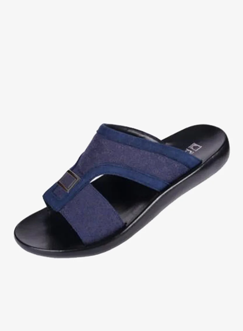 008-3565 Barjeel Mens Arabic Sandals 63102 Navy