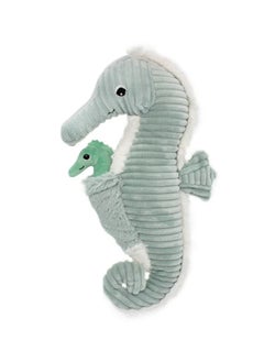 Les Deglingos Papadou the Seahorse Dad & Baby Plush Set - Mint  - Image 3