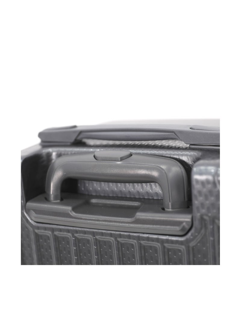 GIORDANO Hardshell Luggage Spinner Trolley Bag 3 Pieces Set,Grey (S-20",M-24",L-28")  - Image 5