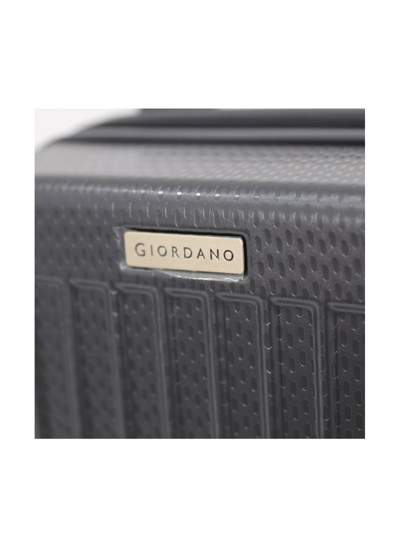 GIORDANO Hardshell Luggage Spinner Trolley Bag 3 Pieces Set,Grey (S-20",M-24",L-28")  - Image 3