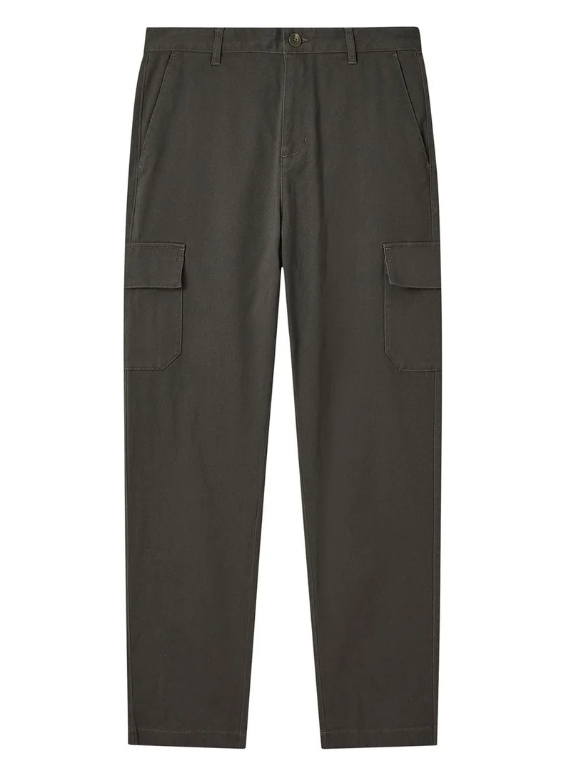 Men's Relaxed Tapered Stretch Cargo Pants