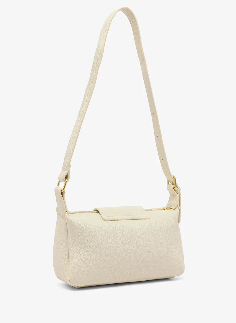 Ella White Classic Crossbody
