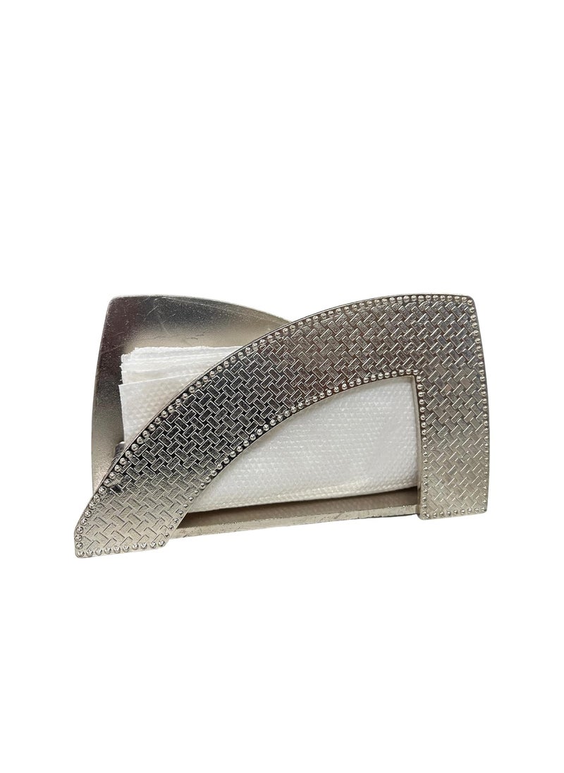 C DEVICE Napkin Holder Dining Table Napkin Organizer Best Tissue Holder Stand Made of Plastic Designer  - Image 1