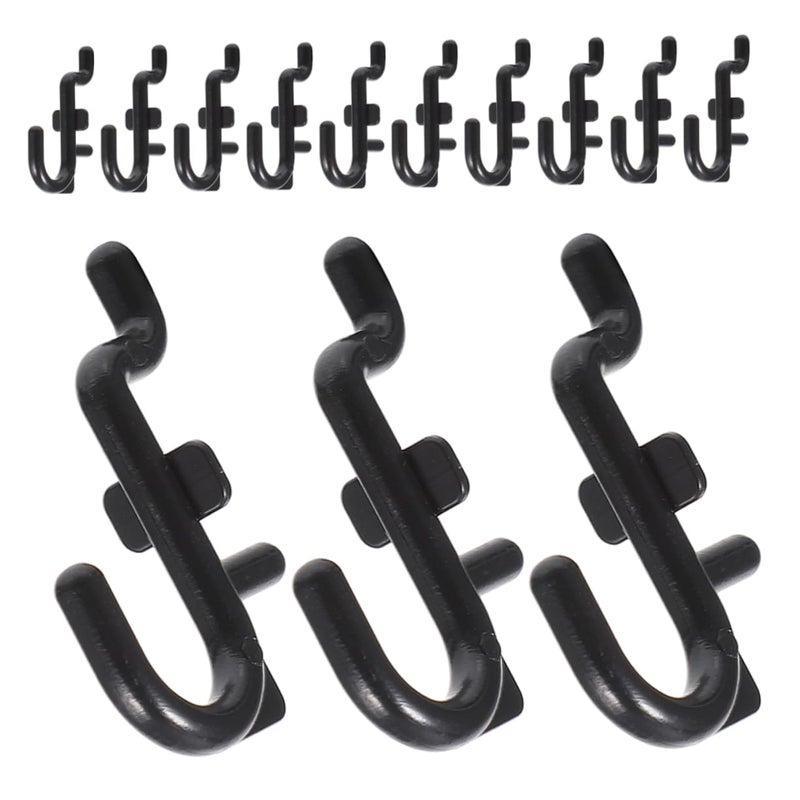 30Pcs Garage Storage Hooks Wall Mount Tool Organizer Heavy Duty Metal Hangers - Image 2