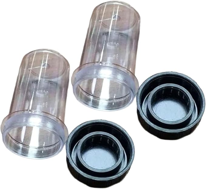 Biological Microscope Objective Lens Protective Case 3pcs Lab Storage Box Accessories - Image 1