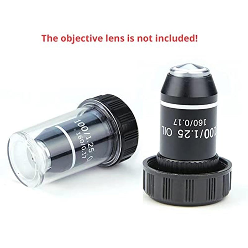 Biological Microscope Objective Lens Protective Case 3pcs Lab Storage Box Accessories - Image 3