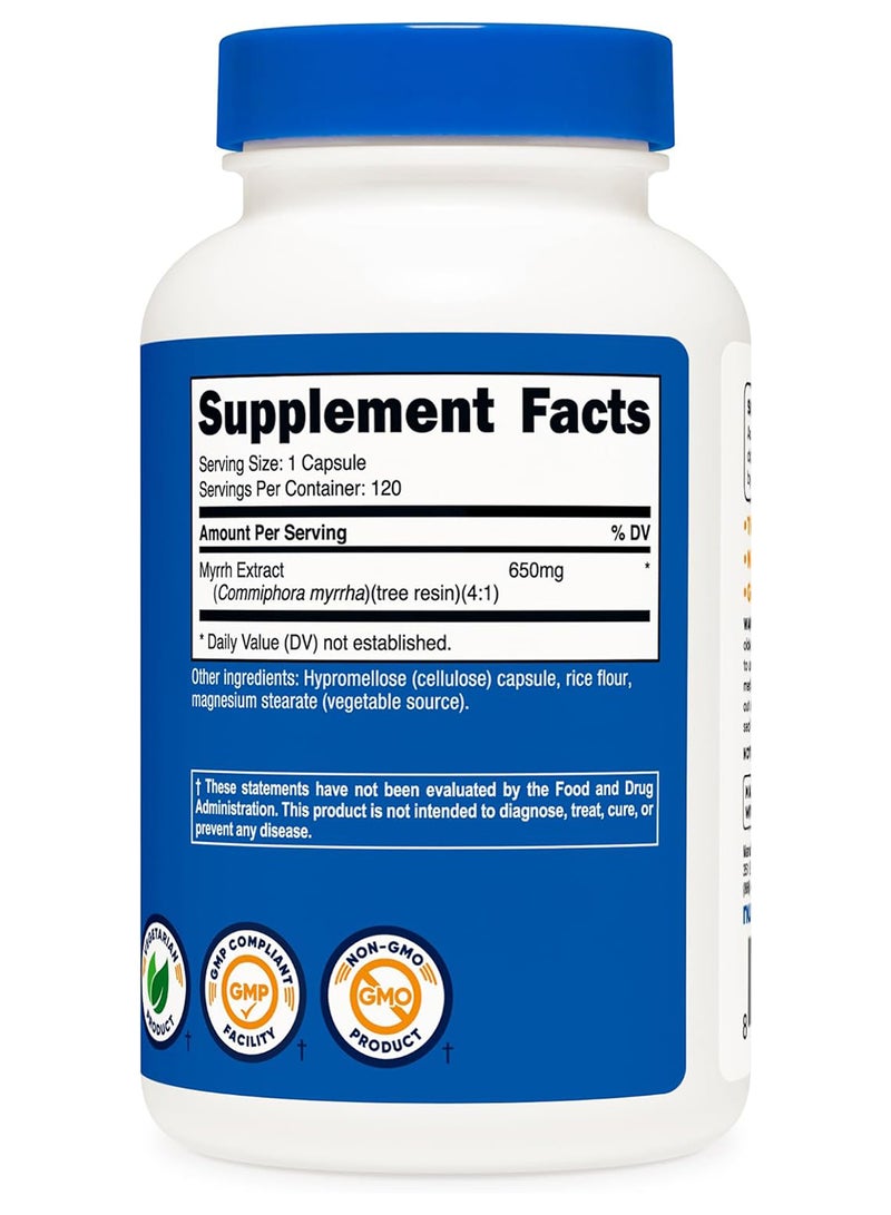 كبسولات خلاصة المر 650 ملجم 120 كبسولة - Image 5