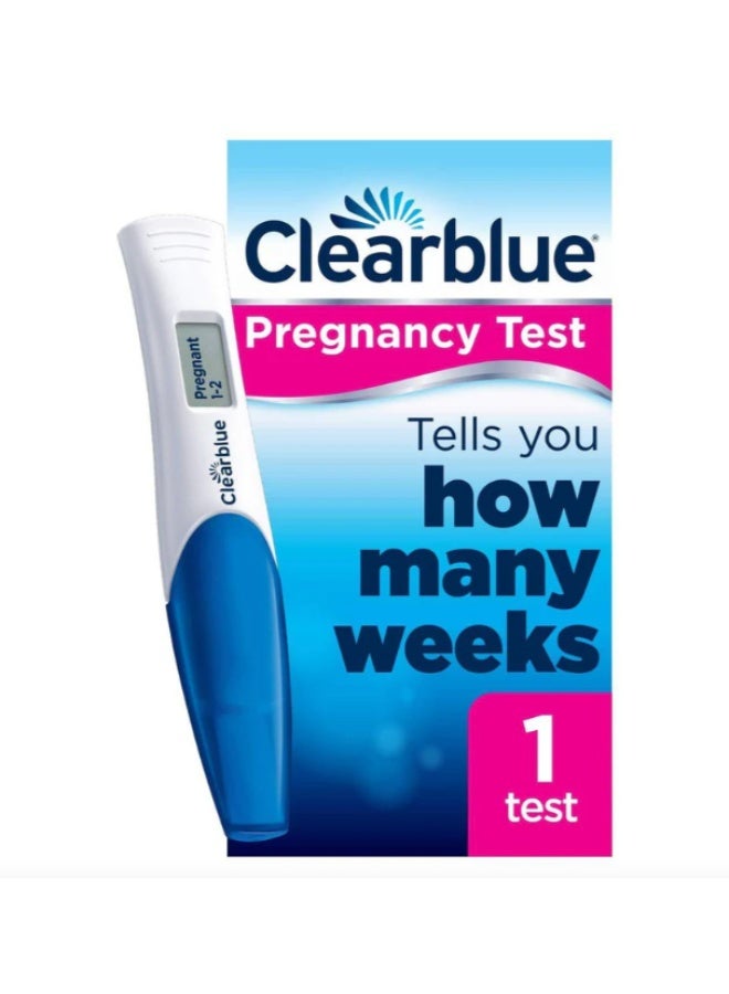 Clear Blue with Weeks Indicator Pregnancy Test 1s