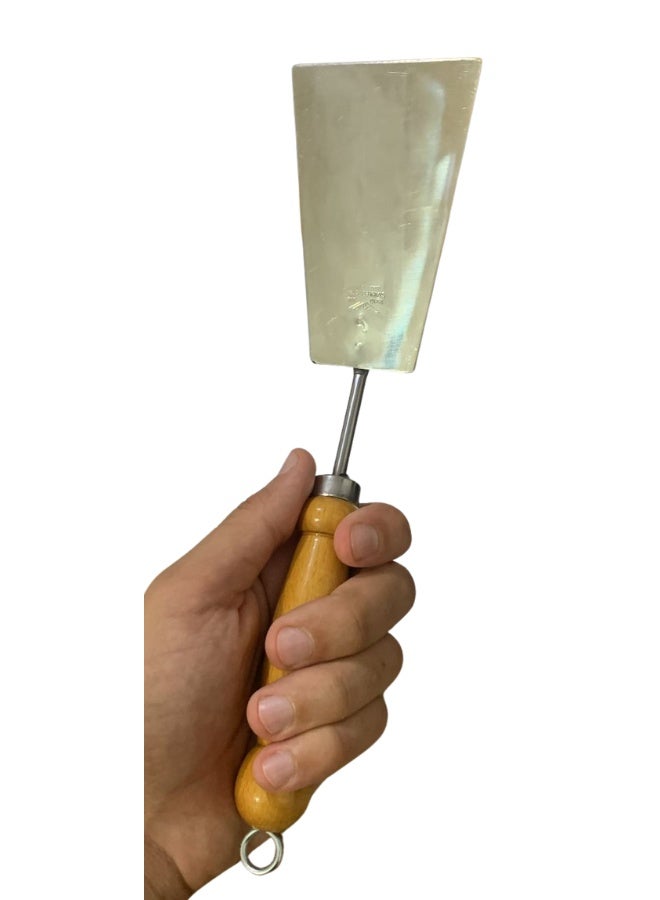 Happy Home Professional Pastry & Dessert Spatula with Ergonomic Wooden Handle and High-Grade Stainless Steel Blade, Heat-Resistant Cake and Chocolate Spreader, Icing and Ganache Smoother, Multi-Purpose Baking Tool for Lifting Cookies, Tarts, Brownies, Pastries, and Confections, Essential Tool for Professional Chefs and Home Bakers, Non-Slip Grip with Hanging Ring for Easy Storage - Image 5