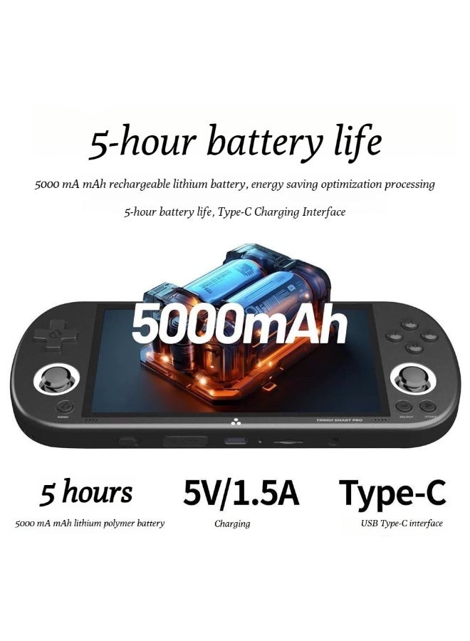 TRIMUI SMART PRO - Retro gaming console with open-source capabilities, handheld PSP game console, NDS emulator for GBAs, arcade machines - Image 4