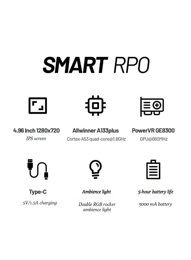 TRIMUI SMART PRO - Retro gaming console with open-source capabilities, handheld PSP game console, NDS emulator for GBAs, arcade machines - Image 3