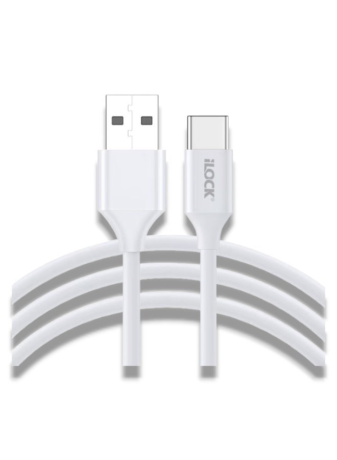 آي لوك كابل iLOCK للشحن السريع (USB-A إلى Type-C)  أصلي 100% بقوة 25 وات - Image 2